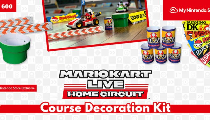 Get a Mario Kart Live Home Circuit Course Decoration Kit via My Nintendo