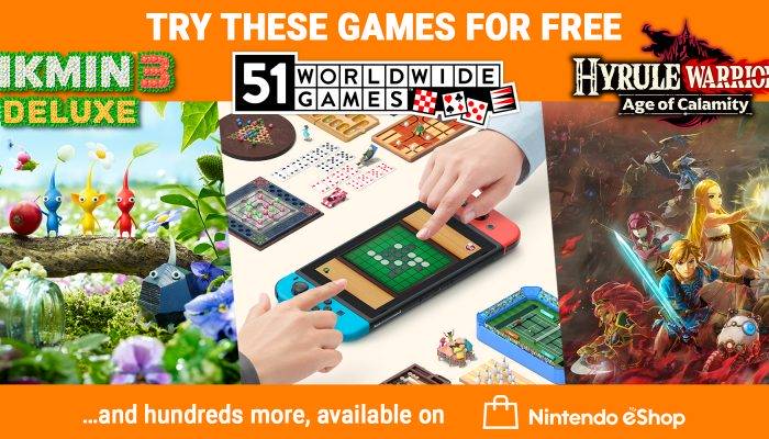 NoE: ‘Try three great games for free on Nintendo Switch!’
